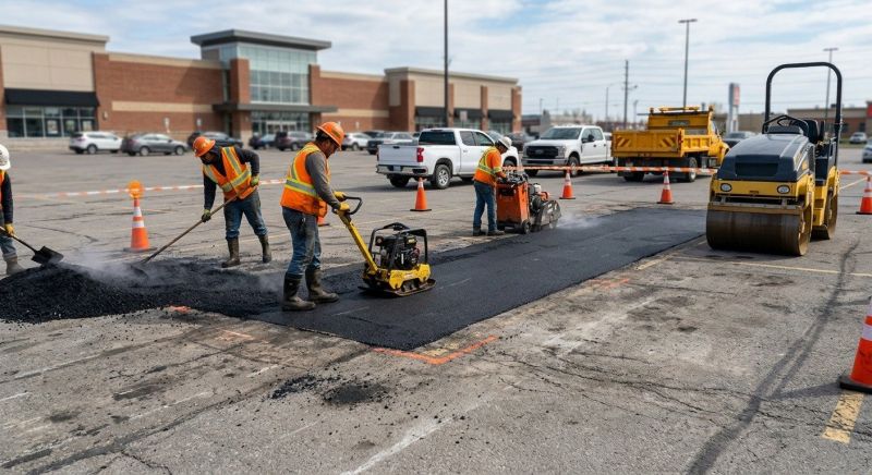 Asphalt Parking Lot Repair in Fort Smith, AR